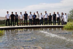 A delegation from the Republic of Uzbekistan visited the Central Botanical Garden